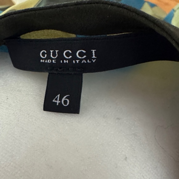 Gucci silk midi dress with belt - Picture 3 of 4